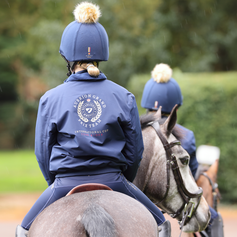 Aubrion Young Rider Team Jacket - Navy-2